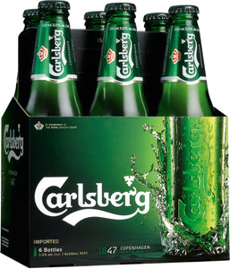 CARLSBERG BOTTLES 6 BTLS