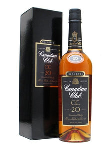 CANADIAN CLUB 20 YEAR OLD