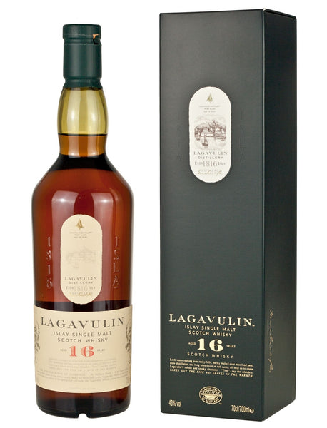 Islay Single Malt Scotch Whisky Aged 16 Years Lagavulin 0,7 ℓ, Astu